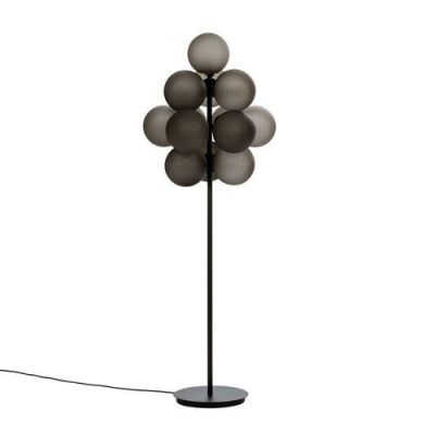 Pulpo Stellar Grape Big Vloerlamp - Grijs - Zwart