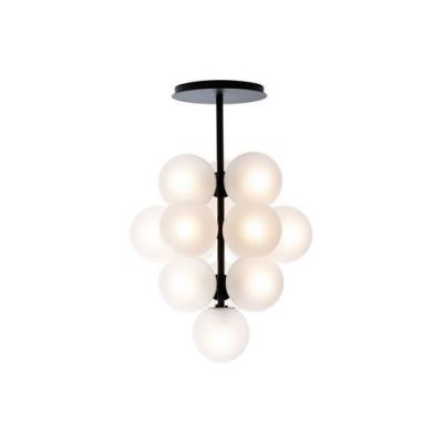 Pulpo Stellar Grape Hanglamp - Transparant - Zwart