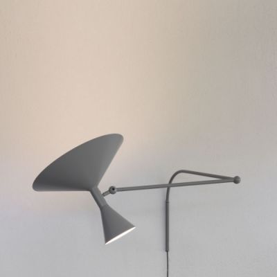 Nemo Lampe de Marseille Wandlamp - Zwartgrijs
