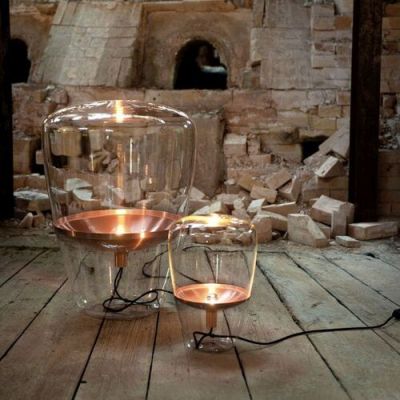 Brokis Balloon Large Vloerlamp - Zwart - Rookgrijs
