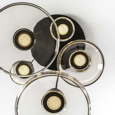 Brokis Shadows PC895 Hanglamp Zwart - Rookgrijs