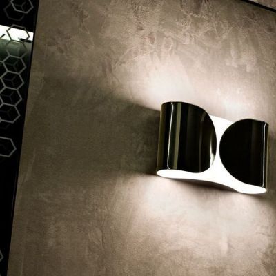 Flos Foglio Wandlamp - Zwart
