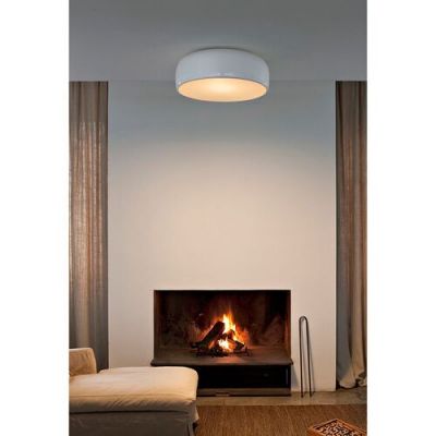 Flos Smithfield C LED Plafondlamp - Mat Zwart