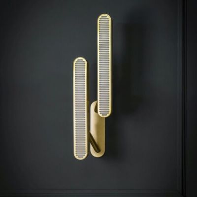 Bert Frank Colt Double Right Wandlamp - Messing