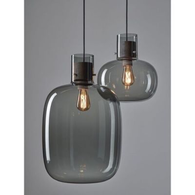Brokis Awa Large Hanglamp - Aluminium - Rookgrijs