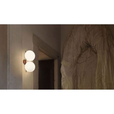 Flos IC C/W1 Double Wandlamp - Chroom