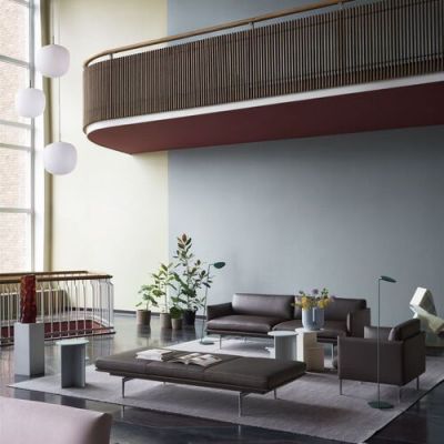 Muuto Rime Hanglamp - 25 cm - Grijs