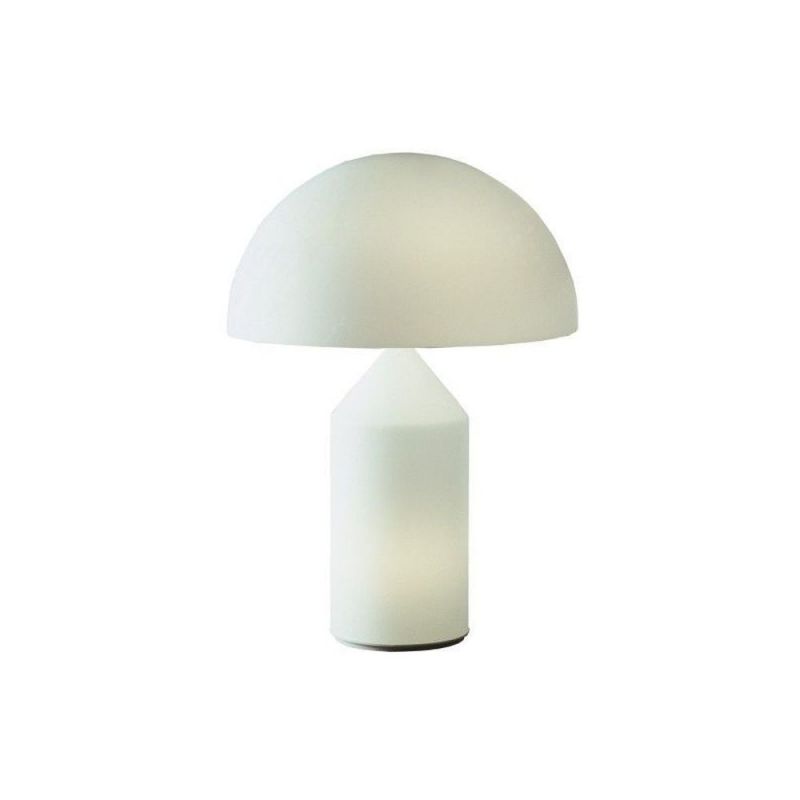 Oluce Atollo 237 Tafellamp - 50 cm Opaalglas - online kopen Light Matters