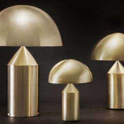 Oluce Atollo 233 Tafellamp - Goud