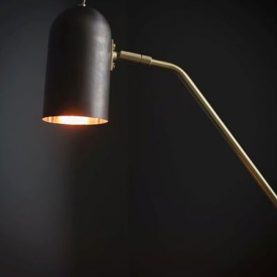 Bert Frank Stasis Tafellamp - Messing - Koper 