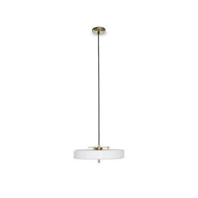 Bert Frank Revolve Hanglamp - Messing - Wit 