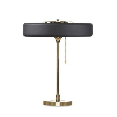 Bert Frank Revolve Tafellamp - Messing - Zwart 