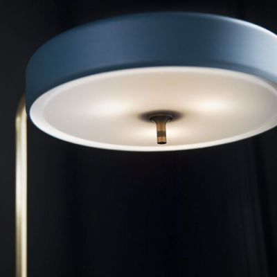 Bert Frank Revolve Vloerlamp - Messing - Wit 