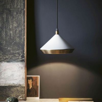 Bert Frank Shear Hanglamp - Messing - Zwart 