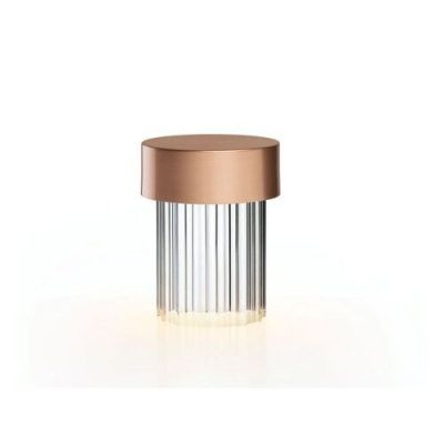 Flos Last Order Tafellamp - Gestreept - Koper