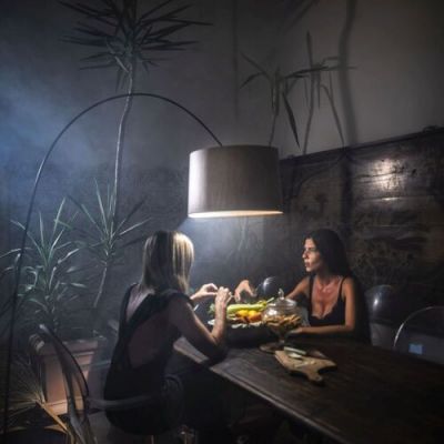 Foscarini Twiggy Wood MyLight Vloerlamp - Grijs