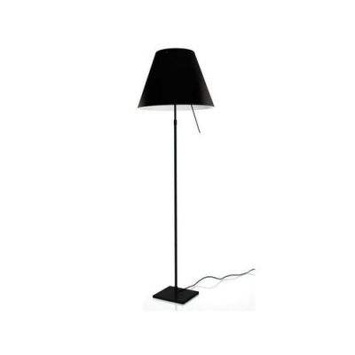 Luceplan Costanza Vloerlamp - Zwart - Zwart