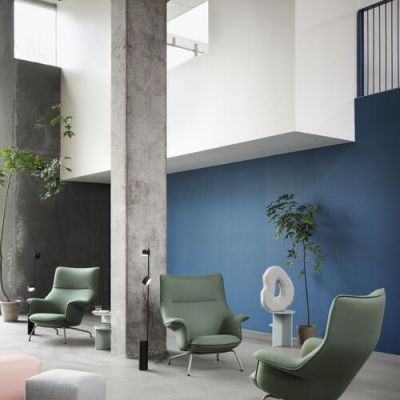 Muuto Post Floor Vloerlamp - Zwart