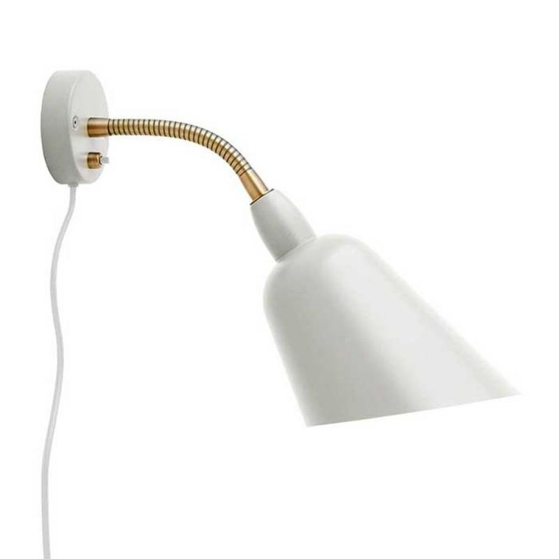 \u0026Tradition Bellevue AJ9 Wandlamp - Wit - Messing - online kopen | Light  Matters