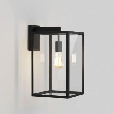 Astro Lighting Box Lantern 450 Buiten Wandlamp - Zwart