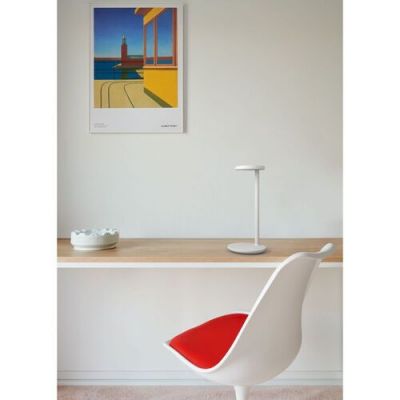 Flos Oblique QI Tafellamp - Bruin