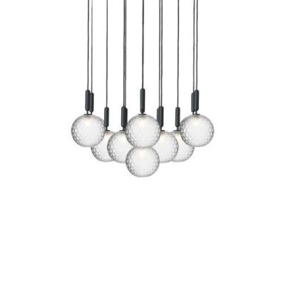 Nuura Miira 13 Large Hanglamp - Grijs - Transparant