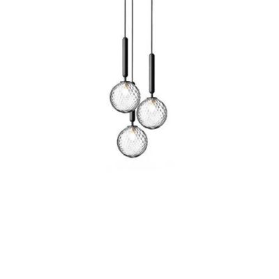 Nuura Miira 3 Hanglamp - Grijs - Transparant