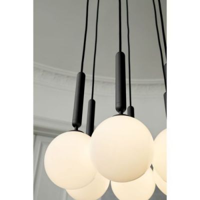 Nuura Miira 6 Large Hanglamp - Messing - Wit