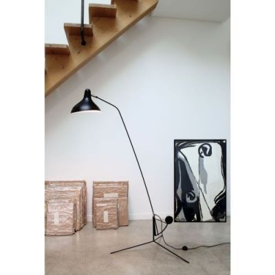 DCW Editions Mantis BS1 A Vloerlamp - Zwart