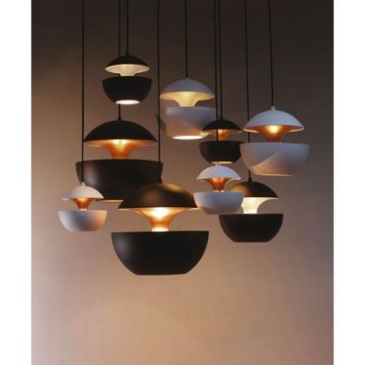 DCW Editions Here Comes the Sun 175 Hanglamp - Zwart - Wit