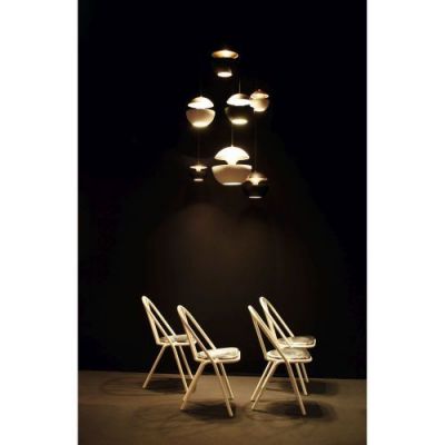DCW Editions Here Comes the Sun 175 Hanglamp - Zwart - Wit