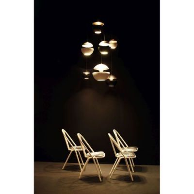 DCW Editions Here Comes the Sun 175 Hanglamp - Wit - Koper