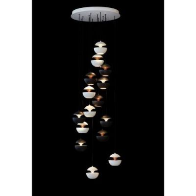 DCW Editions Here Comes the Sun Mini Hanglamp - Wit - Koper