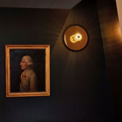 DCW Editions In the Sun Wandlamp 380 - Zilver - Goud