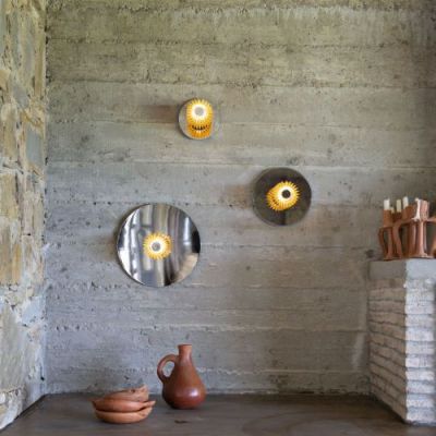 DCW Editions In the Sun Wandlamp 380 - Zilver - Goud