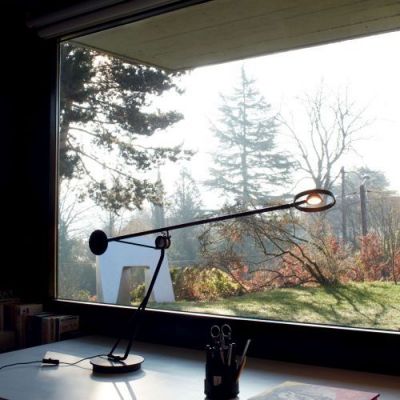 DCW Editions Aaro Tafellamp - Zwart