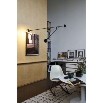DCW Editions Aaro Wandlamp - Zwart