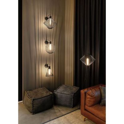 Wever Ducre Wiro Cone 1.1 Wandlamp - Zwart - met stekker