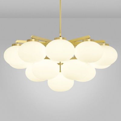 CTO Lighting Cloudesley Large Hanglamp - Messing