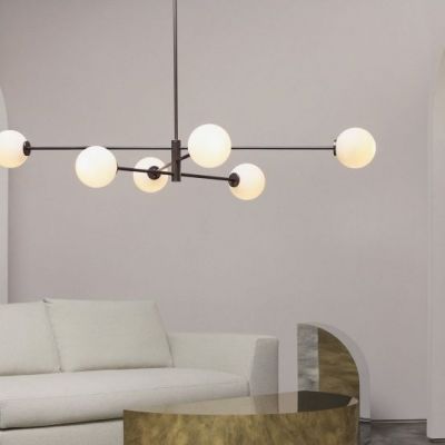 CTO Lighting Trevi Six Hanglamp - Messing