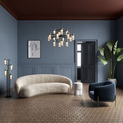 Tooy Osman 560.16 Hanglamp - Messing