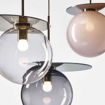 Bomma Umbra Hanglamp - Lichtgrijs