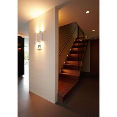 Modular Nude Wandlamp 2x LED retrofit 2700K - Brons