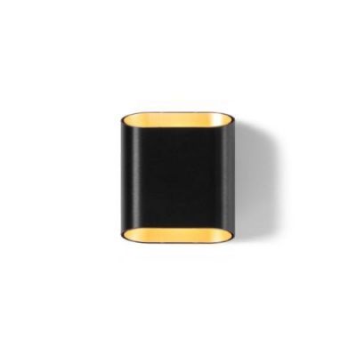 Modular Trapz LED Wandlamp - Zwart - Champagne