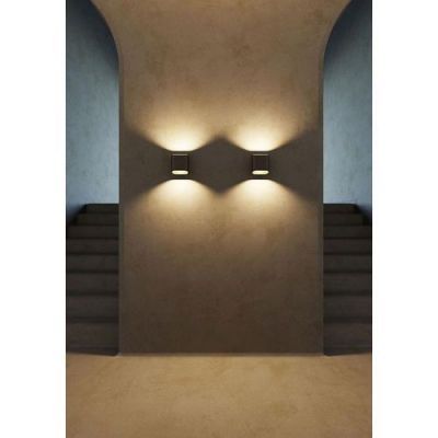 Modular Trapz LED Wandlamp - Zwart - Zwart