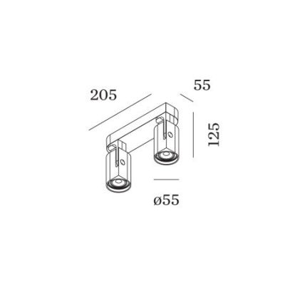 Wever Ducre Sqube on Base 2.0 PAR16 Spot - Wit