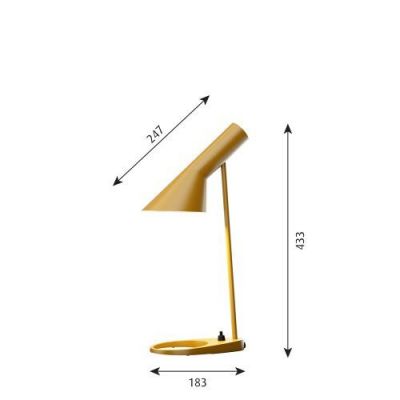 Louis Poulsen AJ Mini Table Tafellamp - Geel