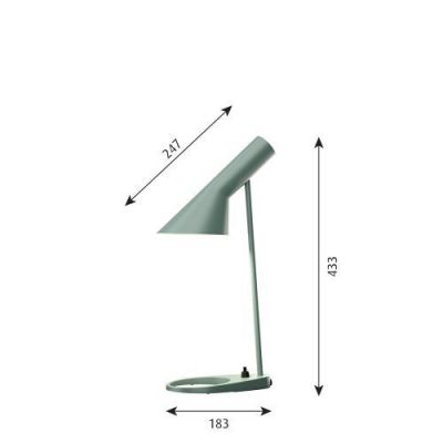 Louis Poulsen AJ Mini Table Tafellamp - Groen