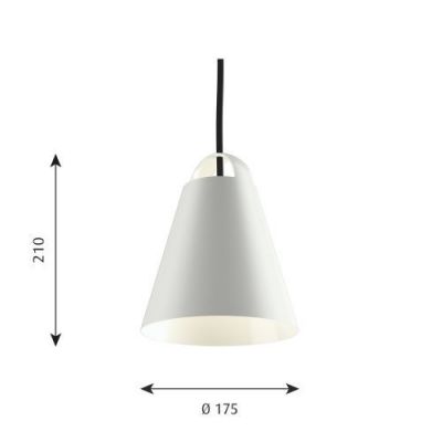Louis Poulsen Above 175 Hanglamp - Wit