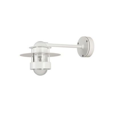 Louis Poulsen Albertslund Wall Long Wandlamp - Deels Mat glas - Wit
